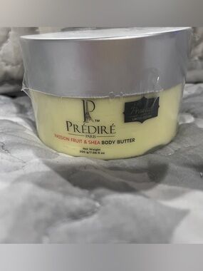 Prédiré Paris Passion Fruit & Shea Body Butter - Pale Yellow Sealed & New!